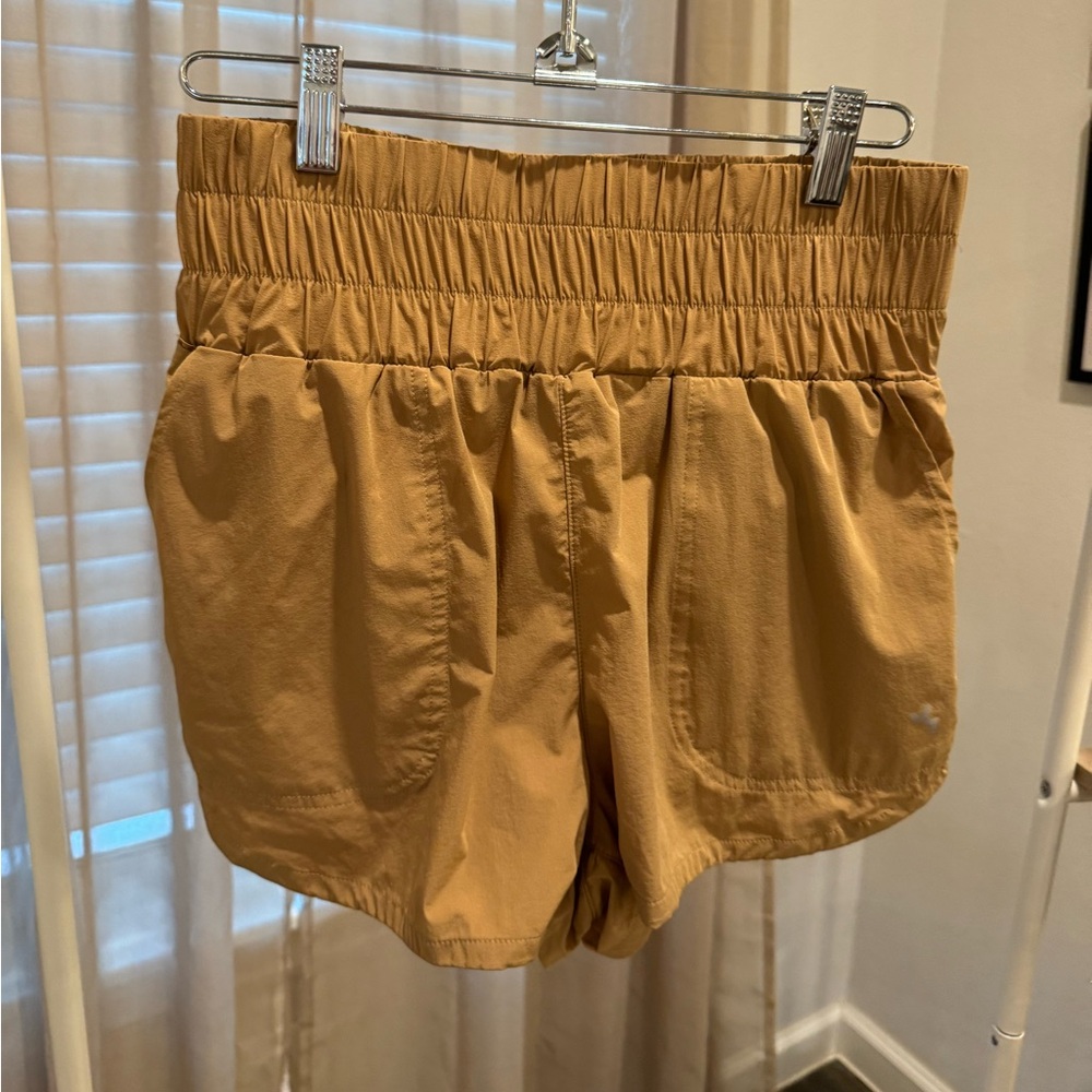 High Waisted Beige JoyLab Shorts (Size XS)